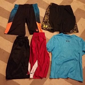 Boys Youth Large shorts shirts lot